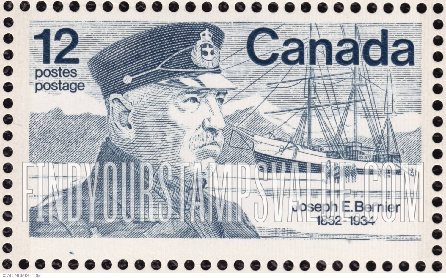 FindYourStampsValue: Joseph E. Bernier,CGS Arctic