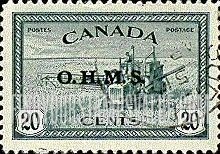 FindYourStampsValue: Official Stamps - Combine overprinted in black