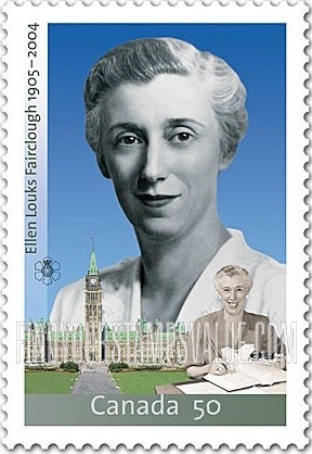 FindYourStampsValue: Ellen Fairclough (1905-2004), First Female Cabinet Minister