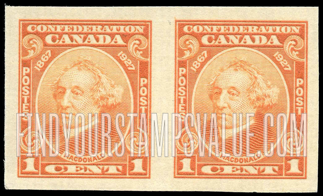 FindYourStampsValue: Sir John A. Macdonald
