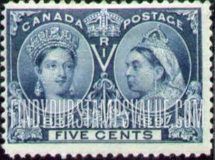 FindYourStampsValue: Jubilee Issue: Queen Victoria, “1837” and “1897”