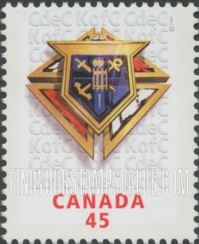 FindYourStampsValue: Knights of Columbus in Canada