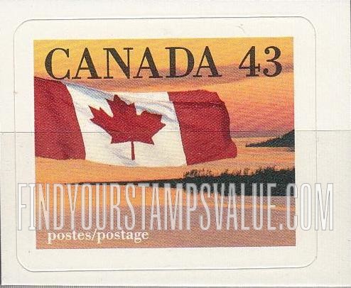 FindYourStampsValue: Self-Adhesive Booklet Stamp: Flag, estuary shore