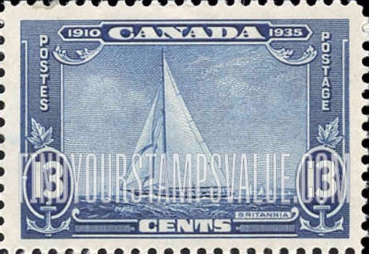 FindYourStampsValue: Royal Yacht Britannia