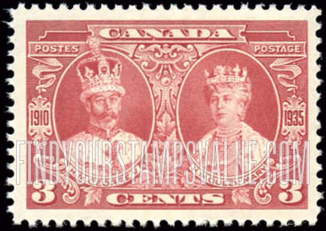 FindYourStampsValue: King George V and Queen Mary