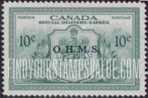 FindYourStampsValue: Arms of Canada