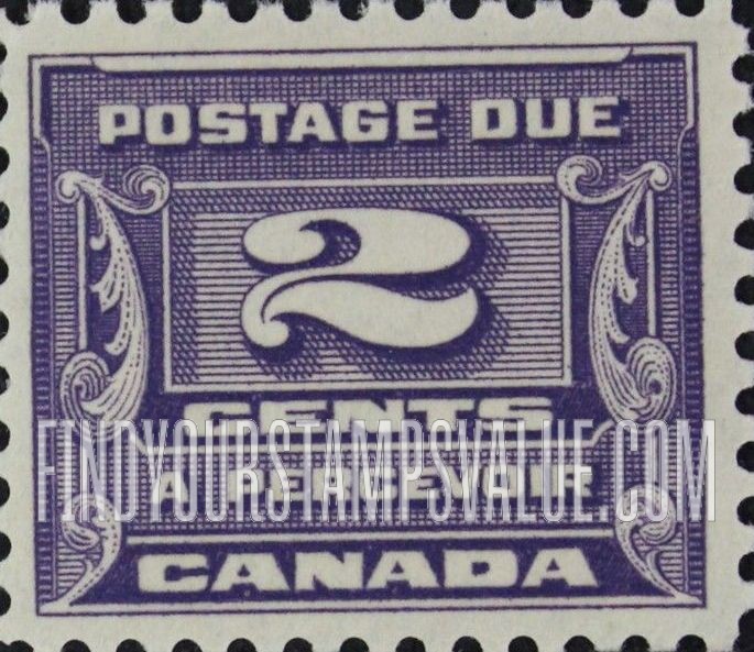 FindYourStampsValue: POSTAGE DUE - Percevoir