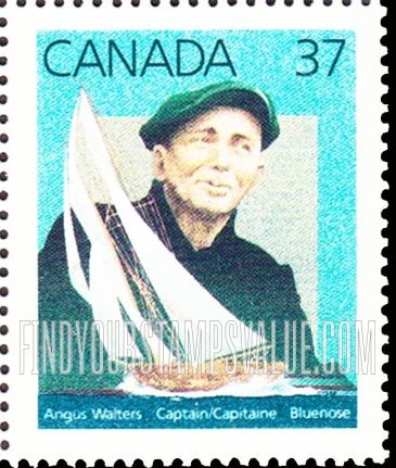 FindYourStampsValue: The Bluenose and Captain Walters