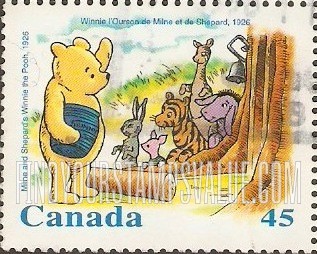 FindYourStampsValue: Winnie the Pooh: Milne and Shepard’s Winnie the Pooh, 1926