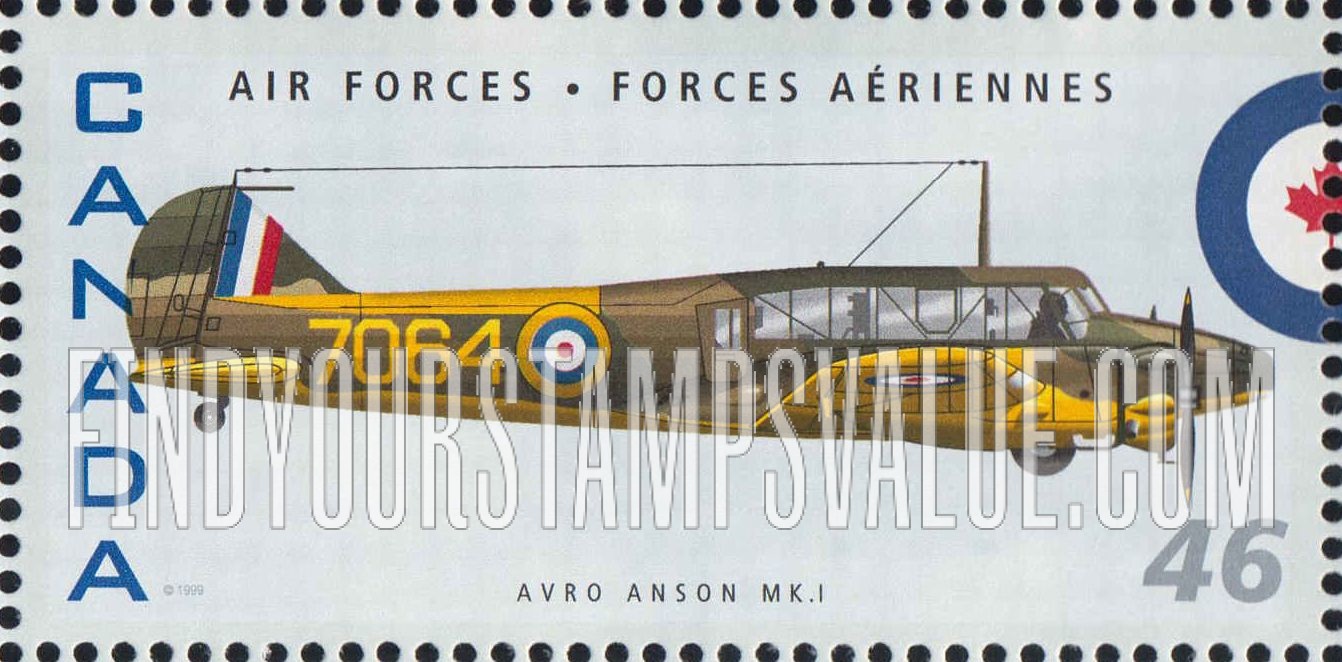 FindYourStampsValue: Avro Anson MKI