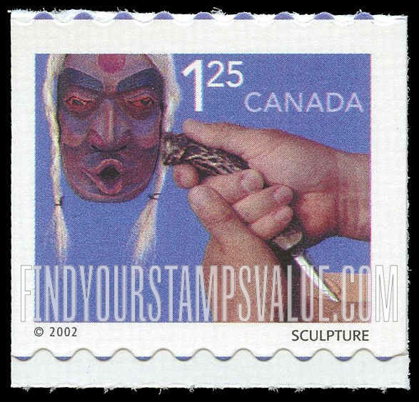 FindYourStampsValue: Traditional Handiwork Type of 1999: Sculpture