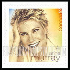 FindYourStampsValue: Popular Singers: Anne Murray
