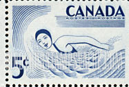 FindYourStampsValue: Canada’s Outdoor Recreation Facilities: Swimming