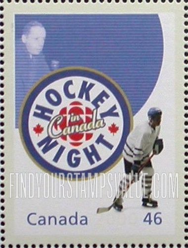 FindYourStampsValue: Canadian Entertainment: Hockey Night in Canada