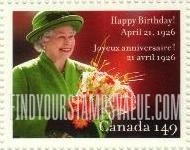 FindYourStampsValue: Queen Elizabeth II, 80th Birthday