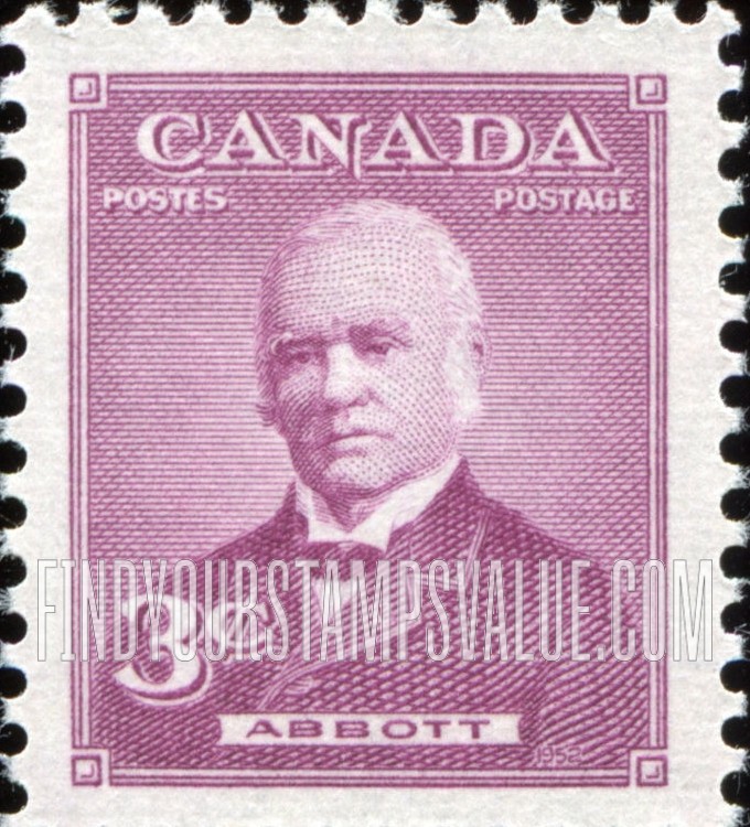 FindYourStampsValue: Sir John J. C. Abbott