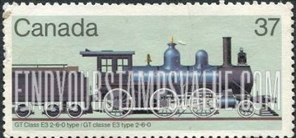 FindYourStampsValue: Steam Locomotives: Grand Trunk Class E3