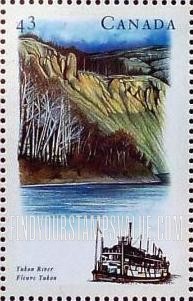 FindYourStampsValue: Canadian Rivers Type of 1991: Yukon