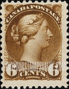FindYourStampsValue: Montreal and Ottawa Printings: Queen Victoria