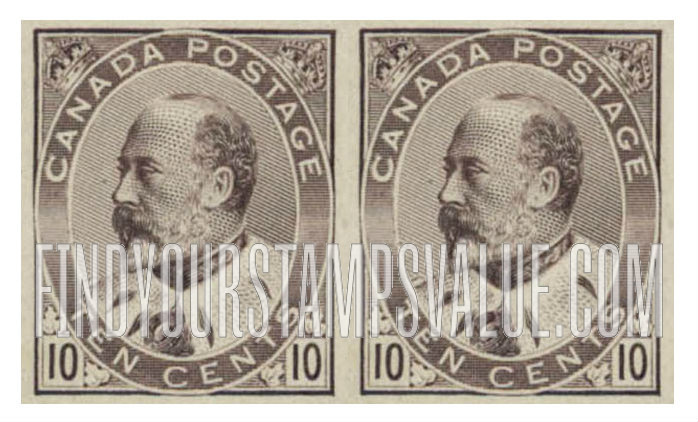 FindYourStampsValue: Imperial Penny Postage Issue: King Edward VII