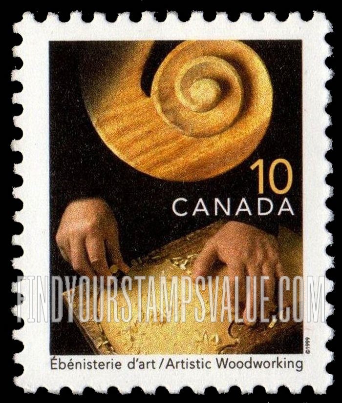 FindYourStampsValue: Traditional Handiwork: Artistic woodworking