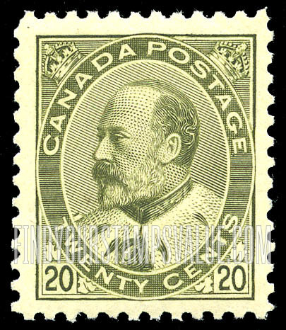 FindYourStampsValue: Imperial Penny Postage Issue: King Edward VII