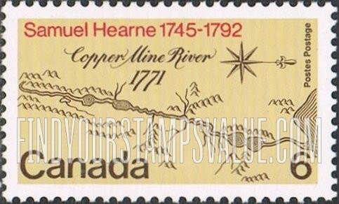 FindYourStampsValue: Map of Copper Mine River Basin