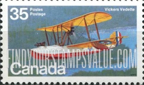 FindYourStampsValue: Vickers Vedette