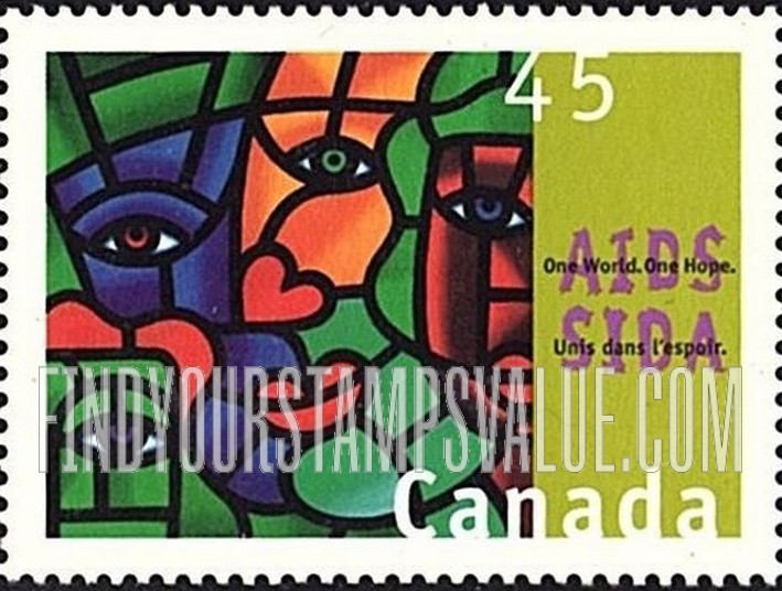FindYourStampsValue: AIDS Awareness
