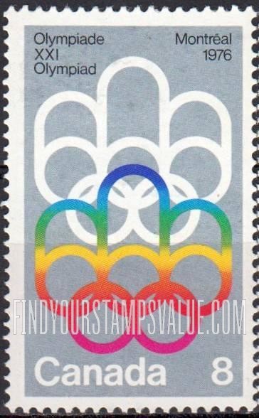 FindYourStampsValue: Montreal Olympic Games