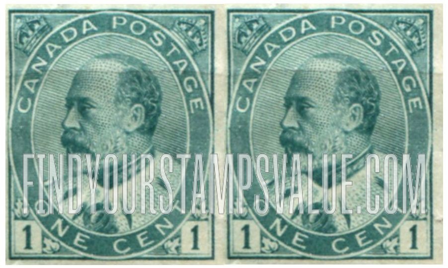 FindYourStampsValue: Imperial Penny Postage Issue: King Edward VII