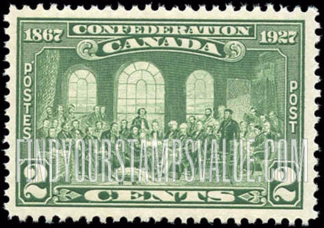 FindYourStampsValue: The Fathers of Confederation