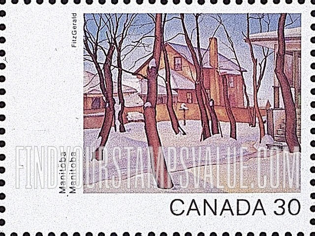 FindYourStampsValue: Doc Snider’s House, by Lionel LeMoine FitzGerald.