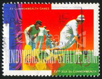 FindYourStampsValue: XV Commonwealth Games, Victoria: Lawn bowls