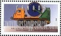 FindYourStampsValue: 1962 Robin-Nodwell RN 110 tracked carrier.