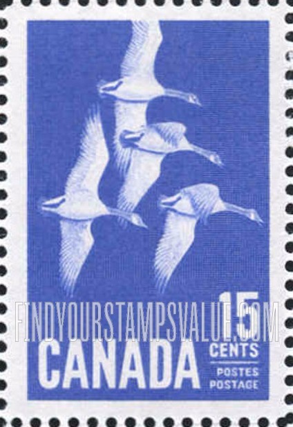 FindYourStampsValue: Canada Geese