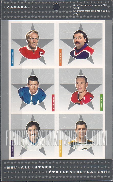 FindYourStampsValue: National Hockey League Stars