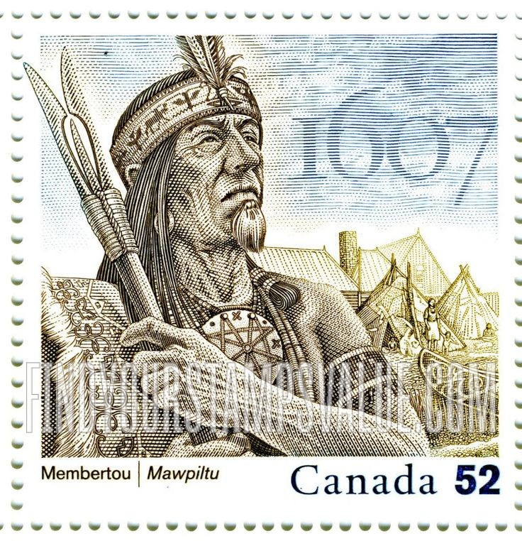 FindYourStampsValue: Henri Membertou, Grand Chief of Mi’kmaq Tribe
