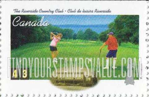 FindYourStampsValue: Golf in Canada: Riverside Country Club