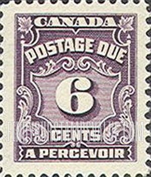 FindYourStampsValue: POSTAGE DUE - Percevoir