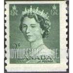 FindYourStampsValue: Coil Stamps: Elizabeth II