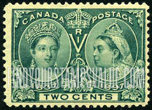 FindYourStampsValue: Jubilee Issue: Queen Victoria, “1837” and “1897”