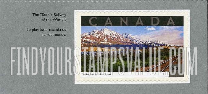FindYourStampsValue: Tourist Attractions: White Pass and Yukon Route.