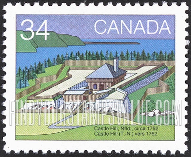 FindYourStampsValue: Castle Hill, Newfoundland