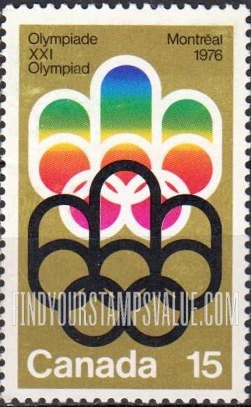 FindYourStampsValue: Montreal Olympic Games