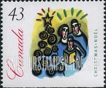 FindYourStampsValue: Family Singing Carols