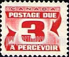 FindYourStampsValue: POSTAGE DUE - Percevoir
