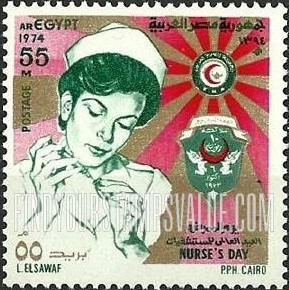 FindYourStampsValue: Nurse's and World Hospital Day - يوم الممرضة والعيد العالمي للمستشفيات