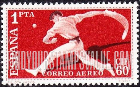 FindYourStampsValue: Air Post: Jai Alai