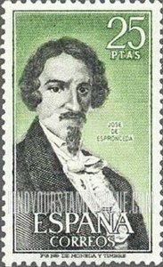 FindYourStampsValue: José de Espronceda